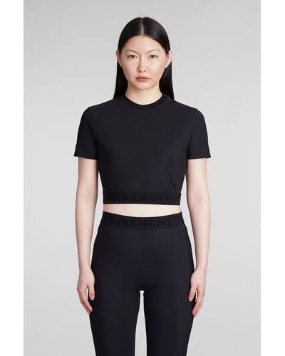Givenchy T-Shirt in Poliamide Nera - Blu