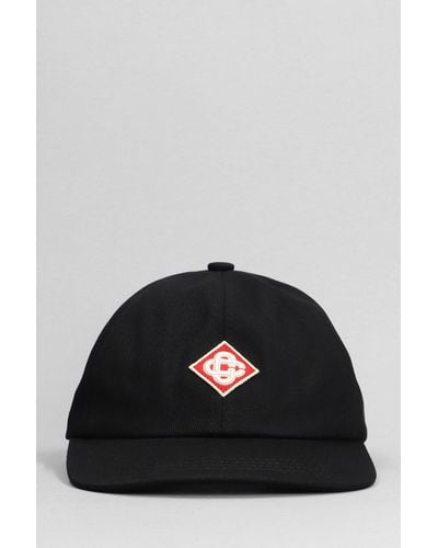 Casablancabrand Hats In Black Cotton