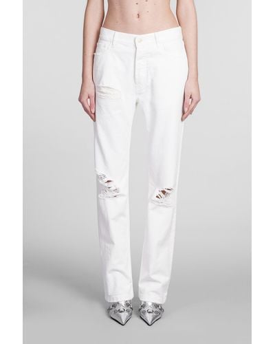 DARKPARK Jeans Naomi in Cotone Bianco