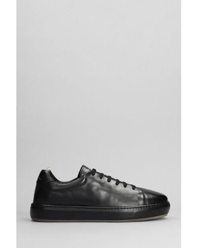 Officine Creative Covered 001 Sneakers - Black