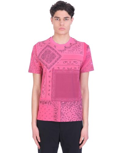 KENZO T-Shirt in Cotone Rosa
