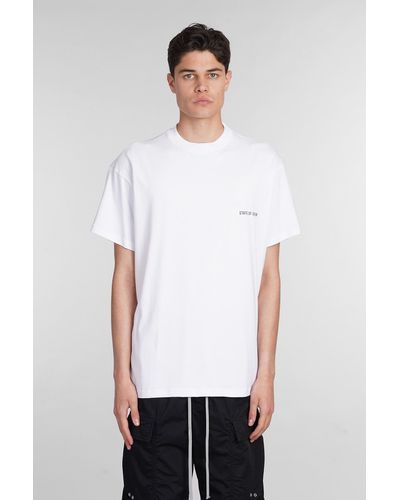 State of Order Jersey Supima T-shirt In White Cotton
