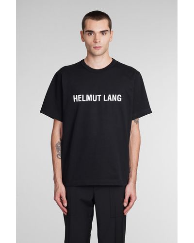 Helmut Lang T-Shirt in Cotone Nero