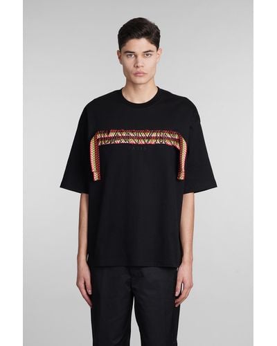 Lanvin T-Shirt in Cotone Nero
