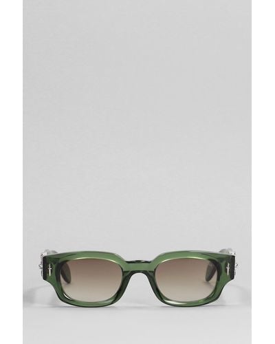 Cutler and Gross Occhiali The great frog in acetato Verde - Grigio