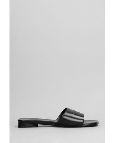 Balenciaga Sandali flats Dutyfree sandal in Pelle Nera - Grigio