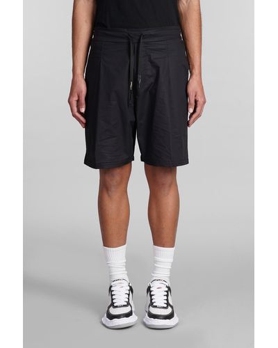 A PAPER KID Shorts In Black Cotton