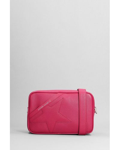 Golden Goose Star Bag In Leather And Grain - Pink