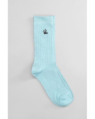 Stussy Socks In Cyan Modal - Blue