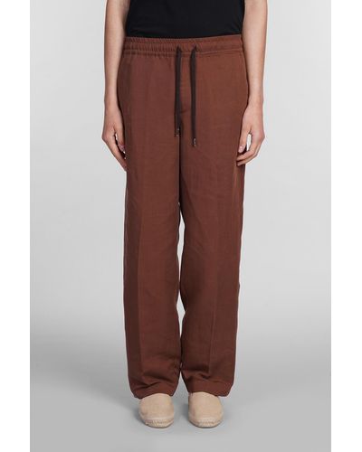Costumein Pajama Pants In Brown Cly