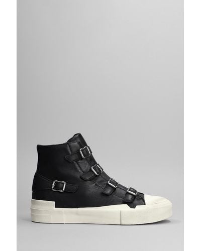 Ash Gang Sneakers In Black Leather