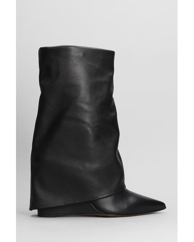 The Seller Boots In Black Leather Lyst