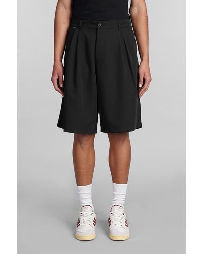 FAMILY FIRST Shorts In Black Polyester