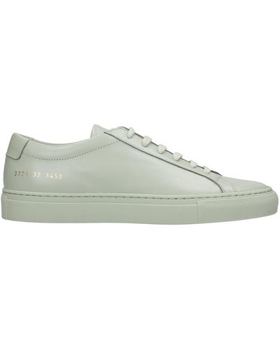 Common Projects Sneakers Achille in Pelle Verde