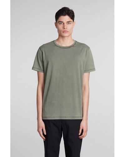 Roberto Collina T-shirt In Green Cotton