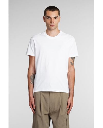 Ami Paris T-Shirt in Cotone Bianco