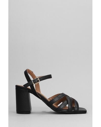 Carmens Renew Croisee Sandals In Black Leather