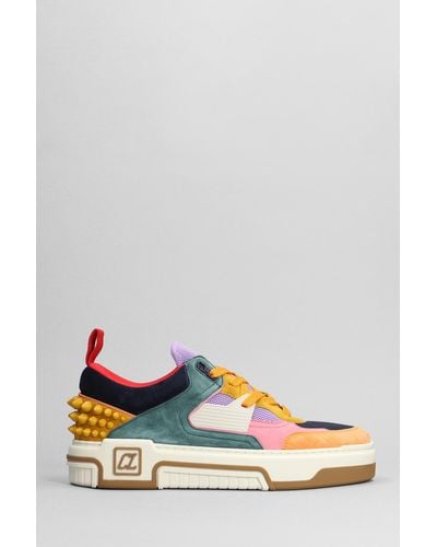 Christian Louboutin Sneakers Astroloubi in Camoscio Multicolor - Multicolore