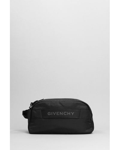 Givenchy Pochette in Poliamide Nera - Grigio