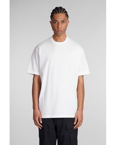 Y-3 T-Shirt in Cotone Bianco