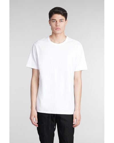 Attachment T-shirt In White Cotton
