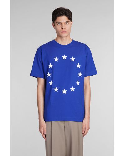 Etudes Studio T-Shirt in Cotone Blu