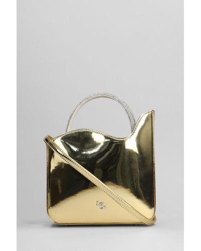 Le Silla Ivy Shoulder Bag In Gold Leather - Metallic