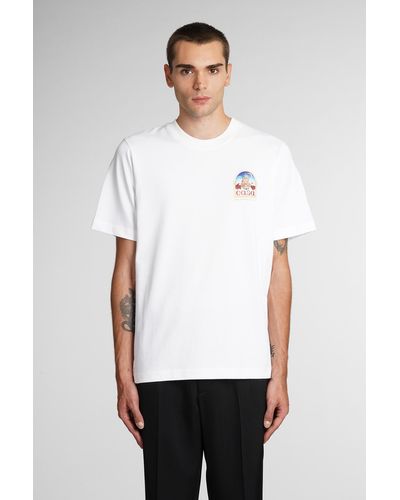 Casablancabrand T-shirt Vue De L'Arche - Bianco