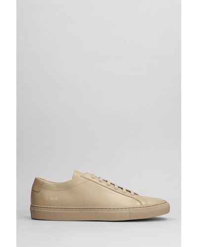 Common Projects Sneakers Achilles low in Pelle Marrone - Multicolore