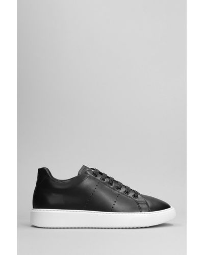 National Standard Edition 9 Sneakers In Black Leather - Gray