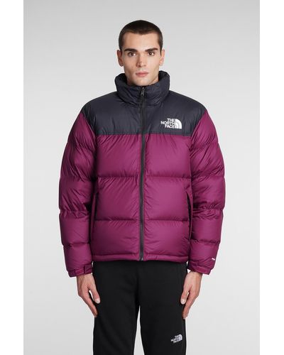 The North Face Puffer In Black Polyamide in Blue for Men | Lyst