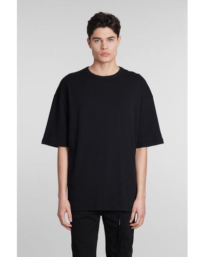 Ann Demeulemeester T-Shirt in Cotone Nero