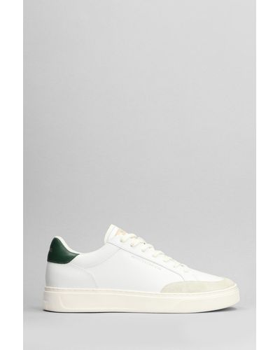 Crime London Eclipse Sneakers In White Leather