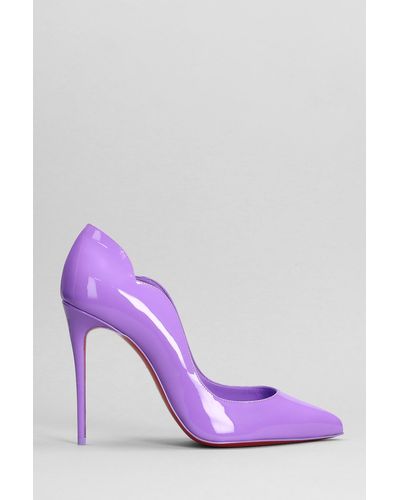 Christian Louboutin Pumps Hot Chick in vernice - Viola