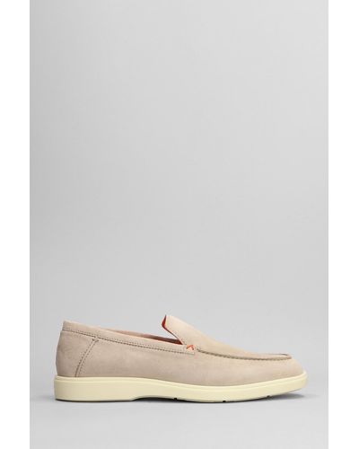 Mocassins Carolina Herrera En Daim Beige - Taille 8 US Homme - Fabriqué En Espagne