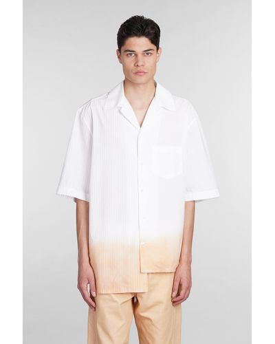 Lanvin Shirt In White Cotton