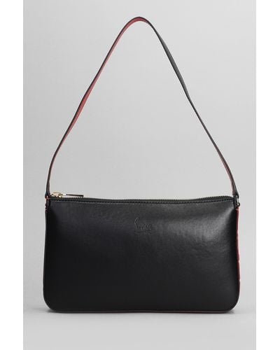 Christian Louboutin Borsa a spalla Loubila in Pelle Nera - Nero