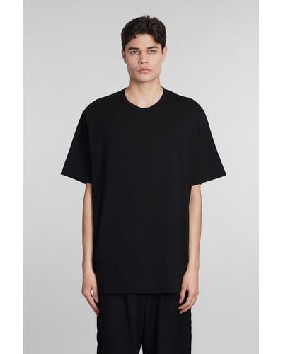 Y's Yohji Yamamoto T-shirt In Black Cotton