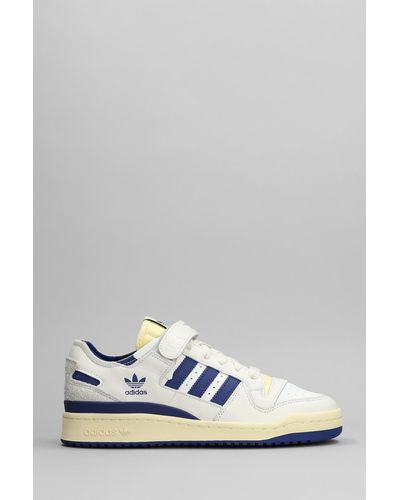 adidas Sneakers Forum 84 Low in Pelle Bianca - Bianco