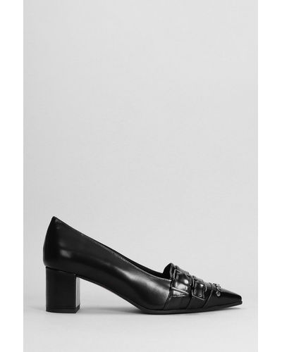 The Seller Pumps In Black Leather