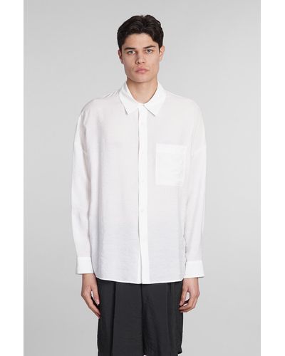 Attachment Camicia in Nylon Bianco