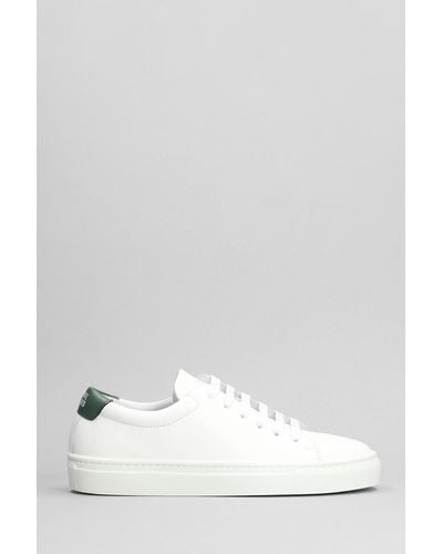 National Standard Sneakers Edition 3 Low in Pelle Bianca - Bianco