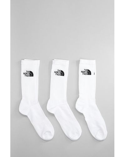 The North Face Socks In White Cotton