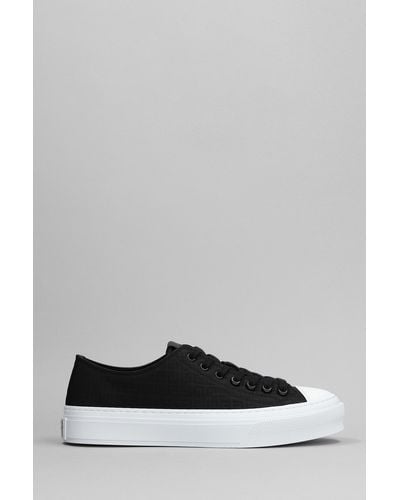 Givenchy Sneakers City low in Pelle Nera - Grigio
