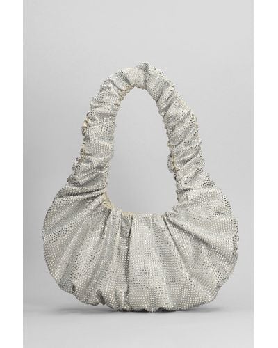 GIUSEPPE DI MORABITO Hand Bag In Silver Polyester - Gray