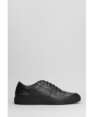 Common Projects Sneakers Bball classic in Pelle Nera - Nero