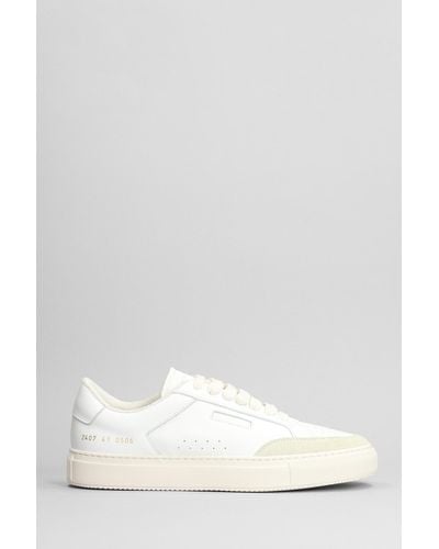 Common Projects Sneakers Tennis pro in Pelle Bianca - Bianco