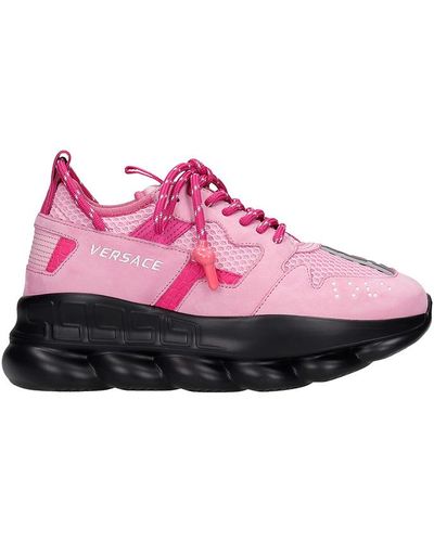 Versace Chain Reaction 2 Sneakers - Pink