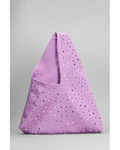 GIUSEPPE DI MORABITO Hand Bag In Lilla Polyester - Pink