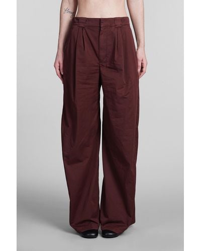 Lemaire Pants - Red